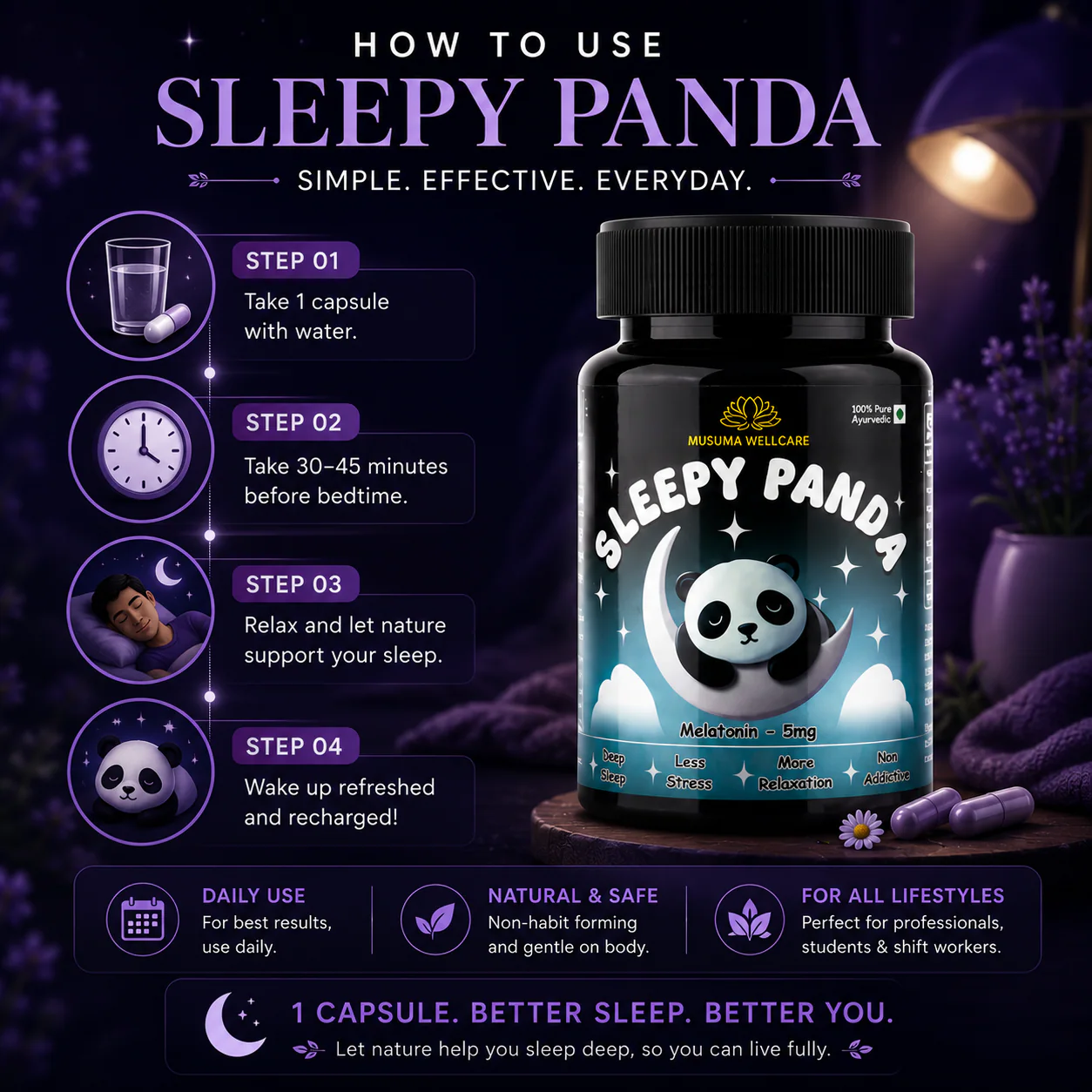 Sleepy Panda gallery view 5
